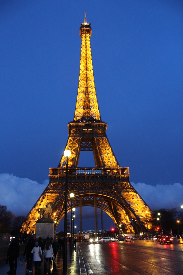 Paris Eiffel Tower night